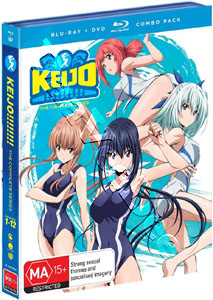 Hip Whip Girl: Keijo!!!!!! (Complete Series) - 4-Disc Set (Blu-Ray)